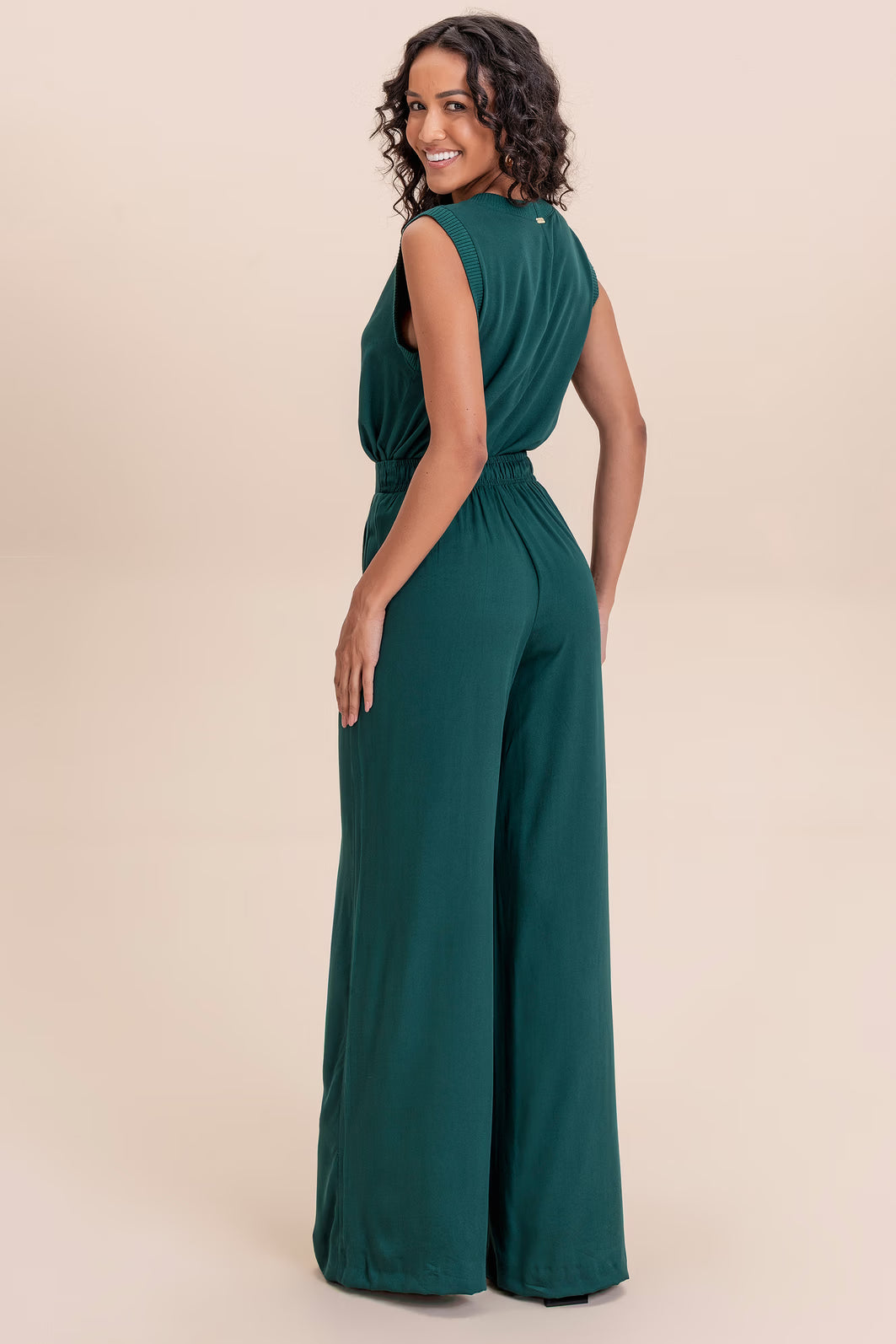 Calça pantalona viscose Angel Essentials