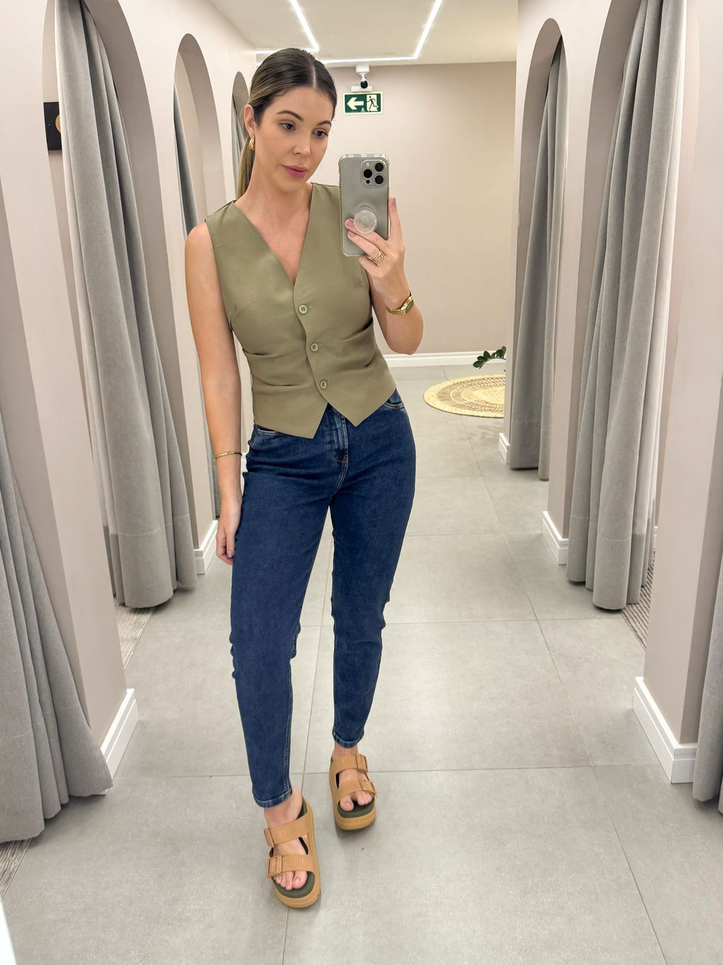 CALÇA JEANS MOM DUDA