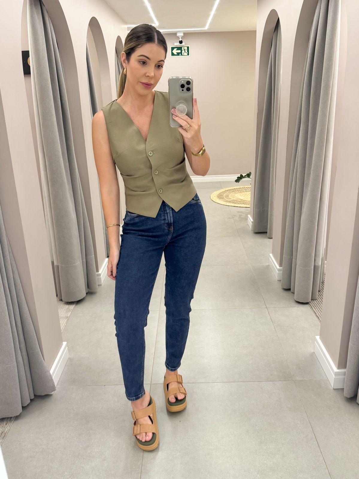 CALÇA JEANS MOM DUDA