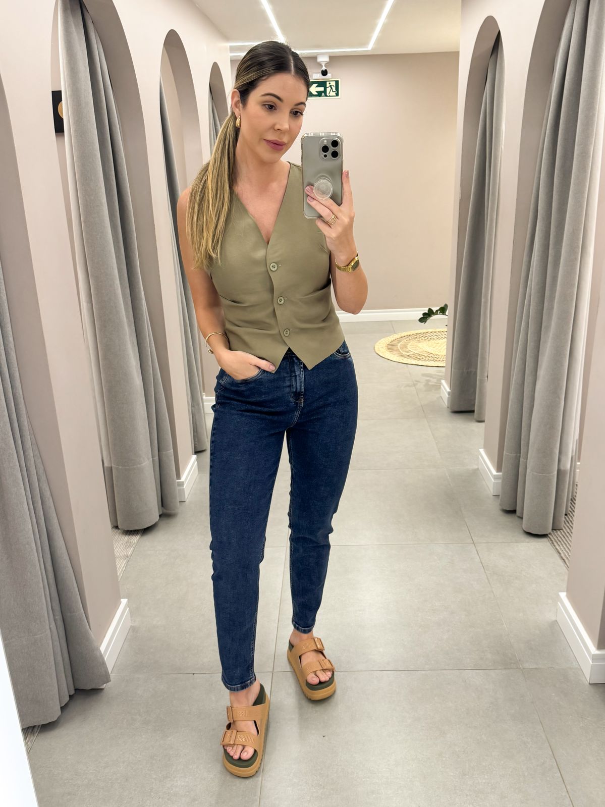 CALÇA JEANS MOM DUDA