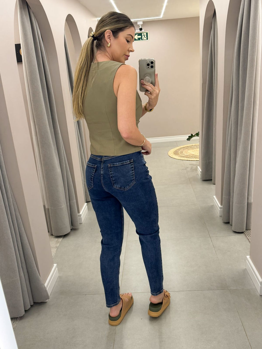CALÇA JEANS MOM DUDA