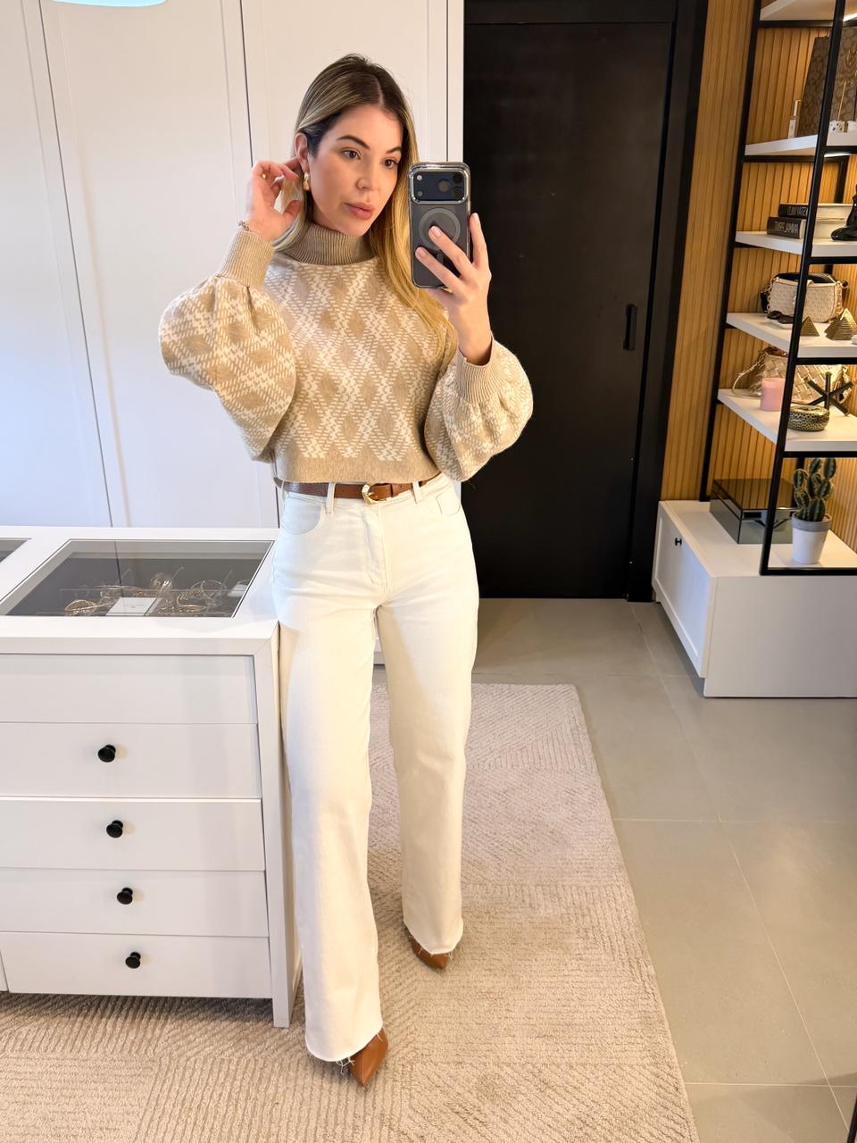 CROPPED TRICÔ MODAL AMPLO GOLA BIA