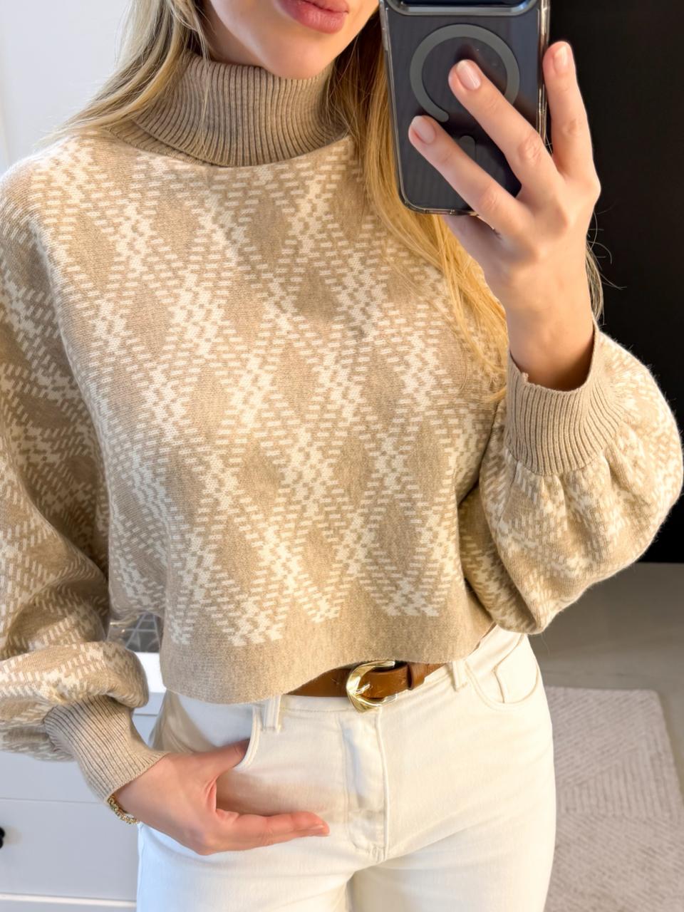 CROPPED TRICÔ MODAL AMPLO GOLA BIA