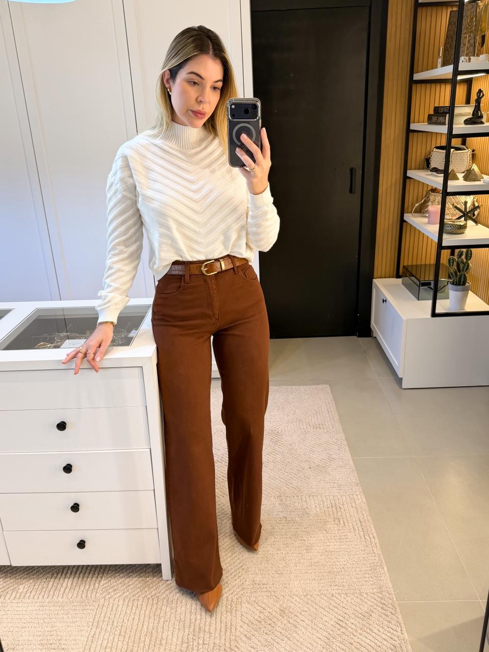 CROPPED TRICÔ MODAL TRABALHADO GABI