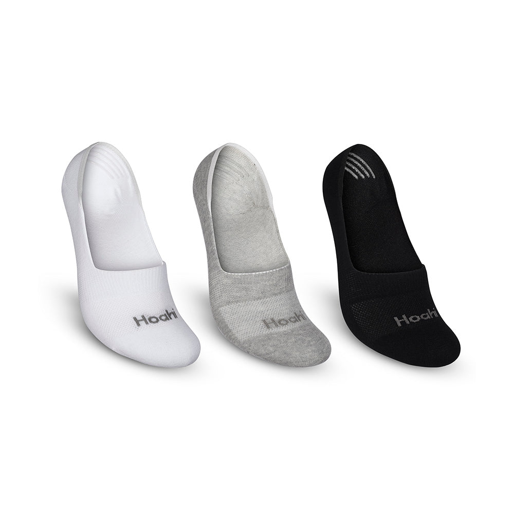 Kit 3 Meias Hoahi Sapatilha Super Invisivel Com Silicone