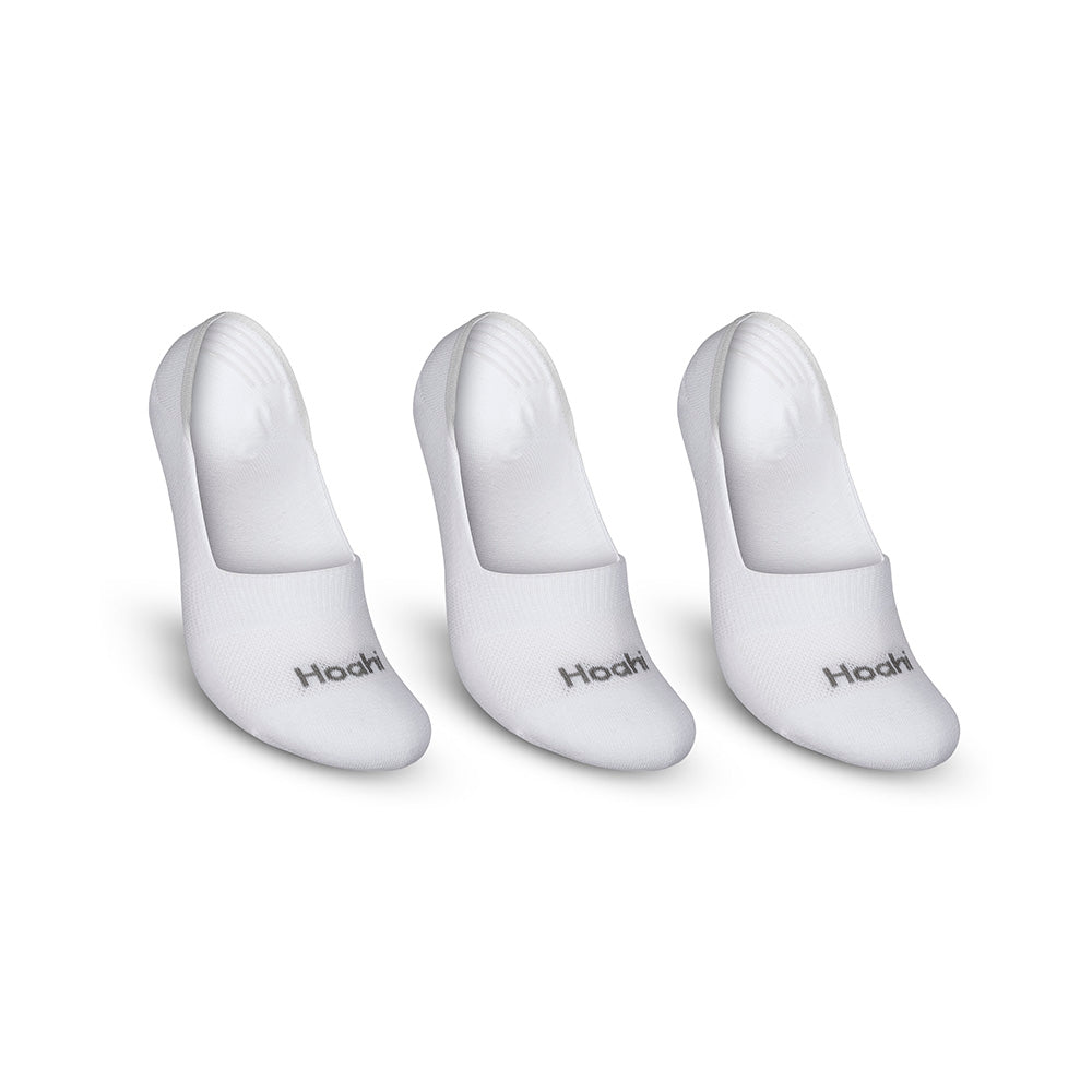 Kit 3 Meias Hoahi Sapatilha Super Invisivel Com Silicone