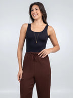 body decote quadrado brenda preto