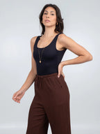 body decote quadrado brenda preto