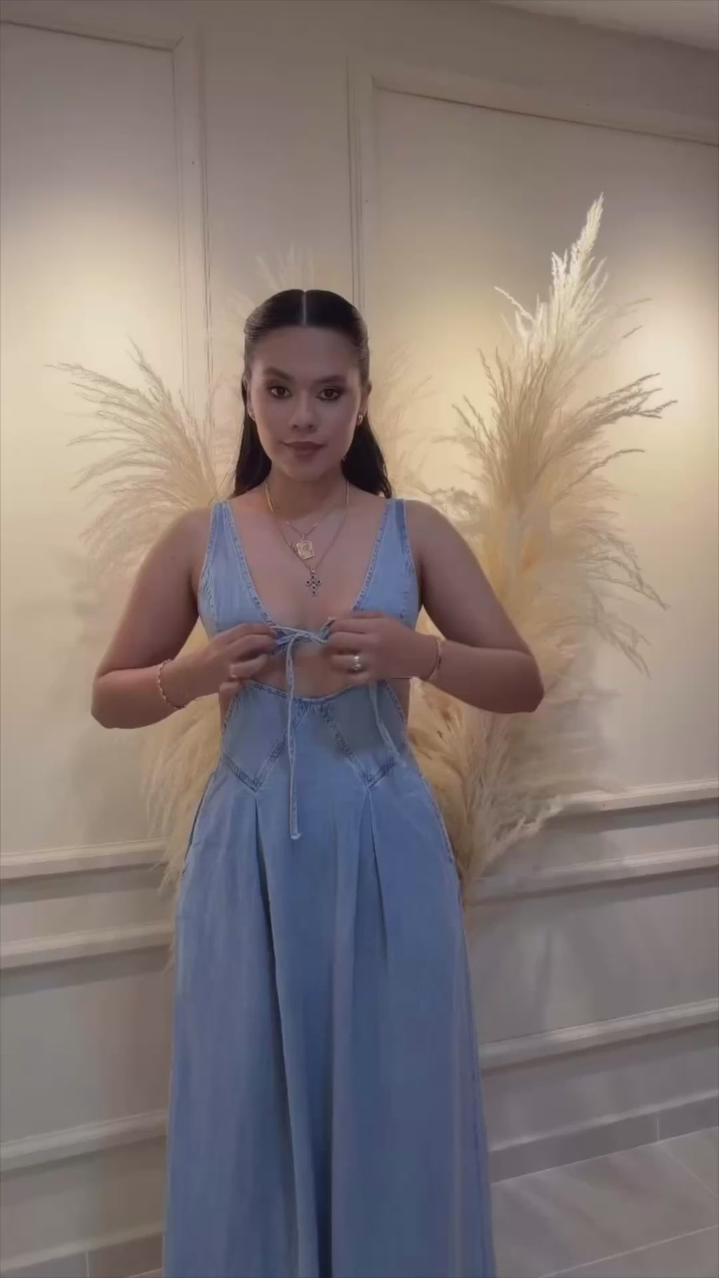 Vestido Jeans Feminino