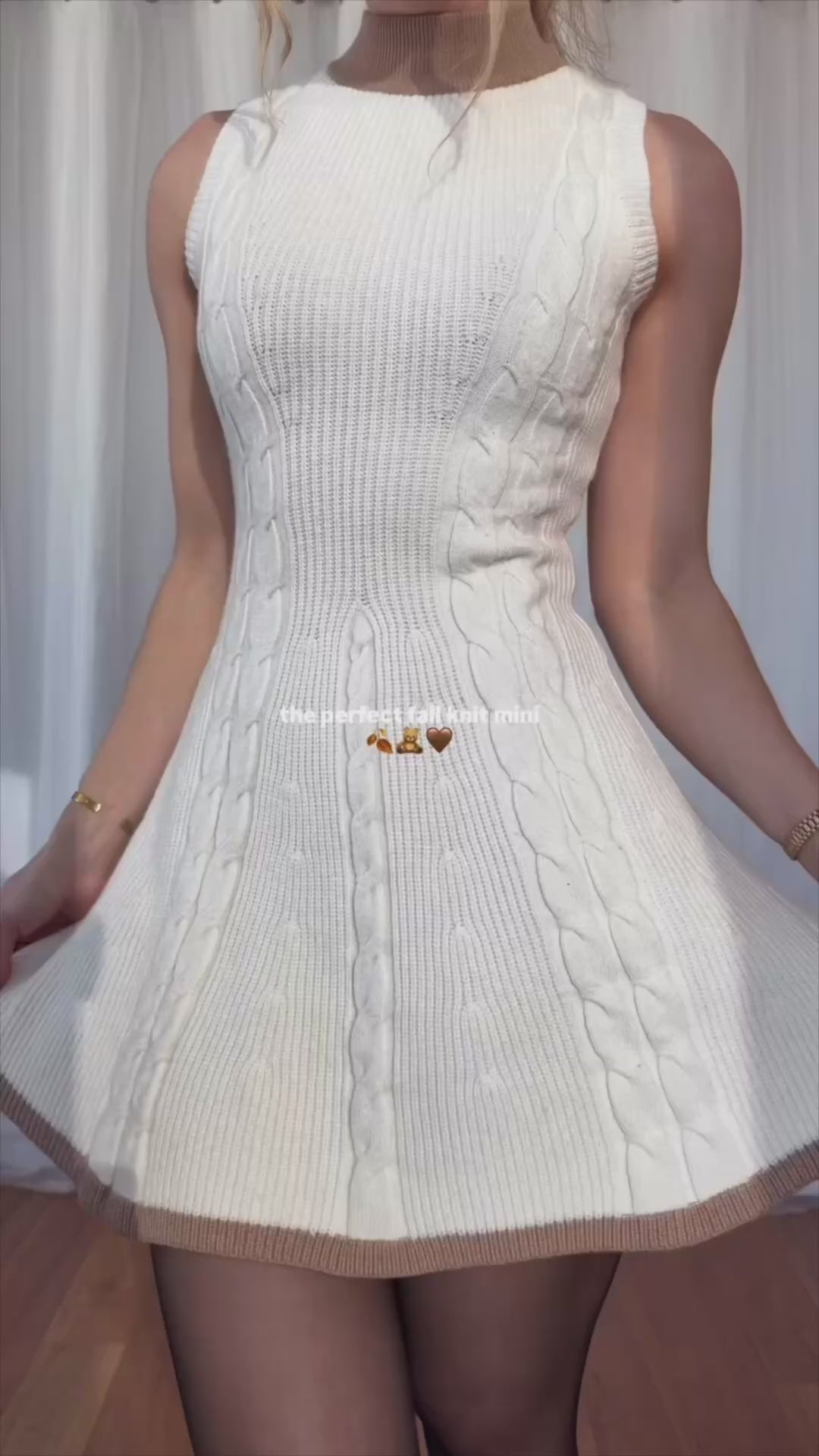 Vestido Mini Tricot