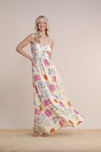 Vestido longo e soltinho