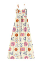 Vestido longo e soltinho