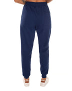 Calça Feminina de Moletom Azul Marinho Roupas básicas masculinas e femininas é na Mirante.