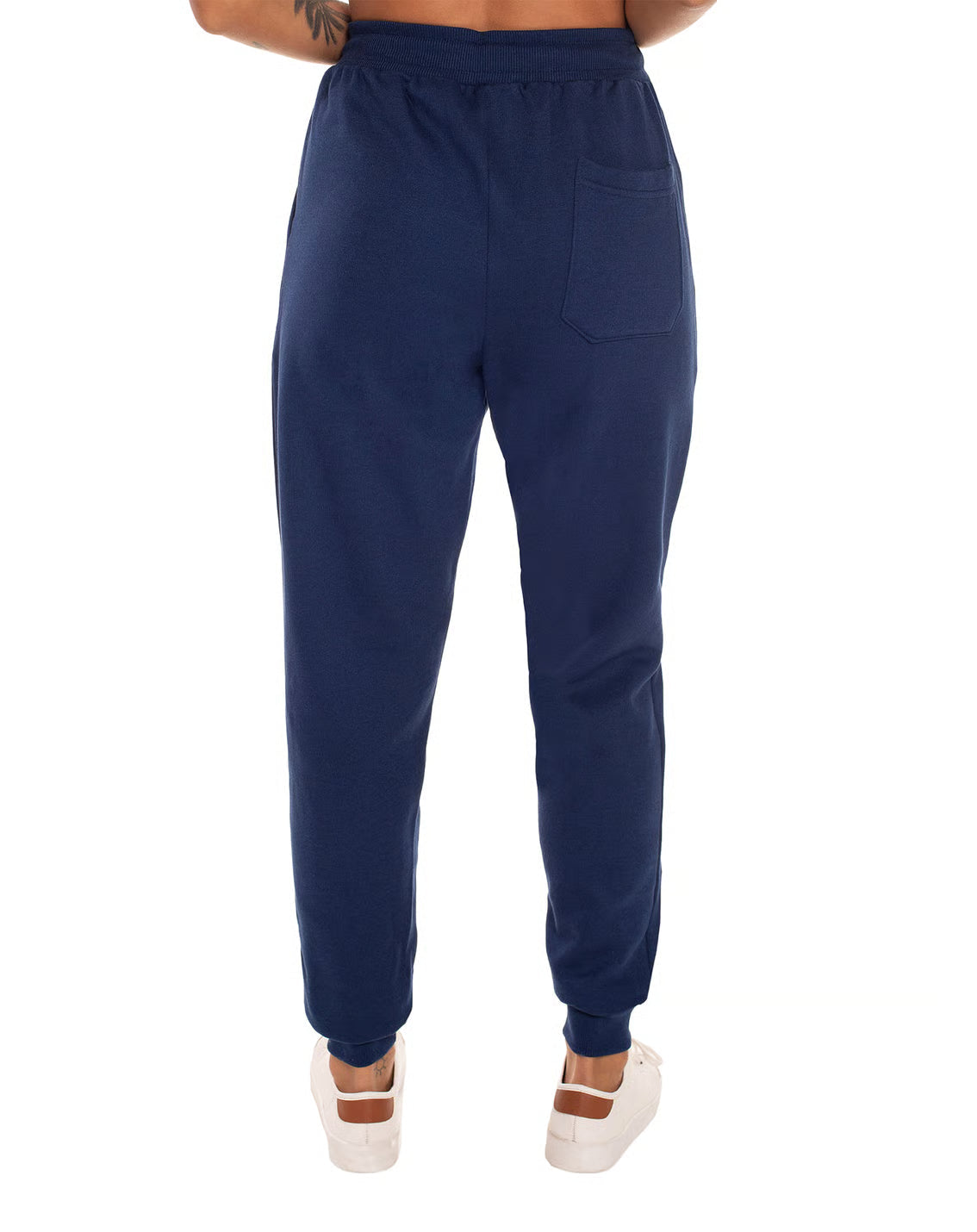 Calça Feminina de Moletom Azul Marinho Roupas básicas masculinas e femininas é na Mirante.