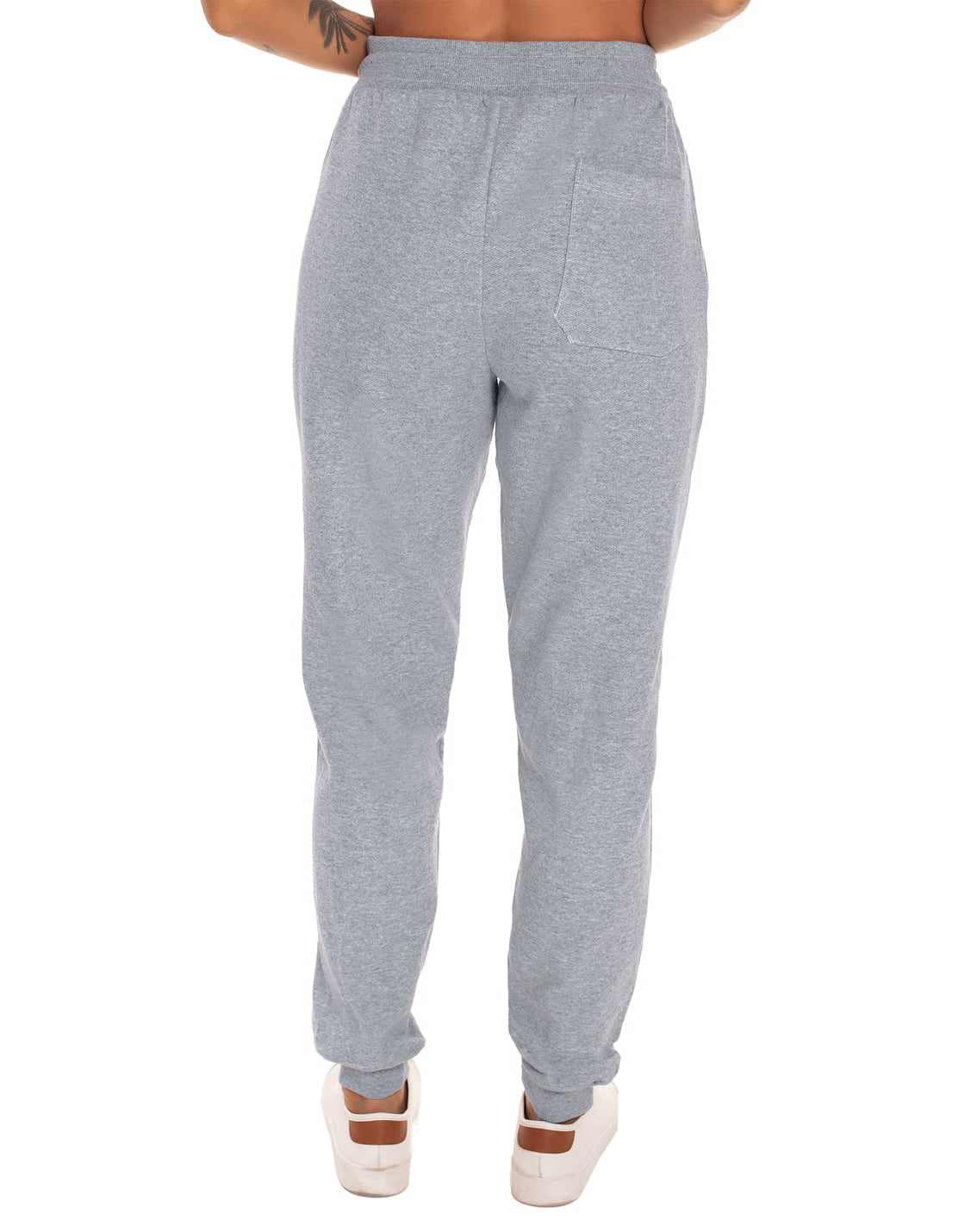 Calça Feminina de Moletom Cinza MesclaRoupas básicas masculinas e femininas é na Mirante.