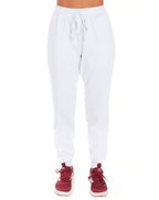 Calça Feminina de Moletom BrancaRoupas básicas masculinas e femininas é na Mirante.